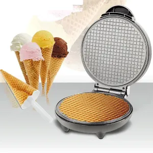 1200W Home Breakfast Egg Roll Maker Double-Sided Heating 220~240V Non-Stick Plate for Crepes Pancakes Spring Rolls