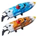 HXJRC HJ822 2.4G RC Boat Capsized Reset High Speed LED Light Speedboat Waterproof Electric Racing Vehicles Models Lakes Pools Remote Control Toys