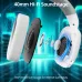 ATTACK SHARK L80PRO Tri-mode Gaming Headset Wireless bluetooth Headphone with Dual Microphones 40mm Hi-Fi Soundstage 360 Surround Sound Low Latency Gamer Headphones