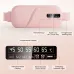 IPRee Abdominal Massager, USB Rechargeable with LEDisplay, 5 Adjustable Settings, Portable HeatingWaist Massage for Women During Their Menstrual Period, a Perfect Home And Work Gift for Ladies in Pink.