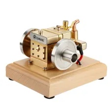 Eachine ET5S Horizontal Two Cylinder Engine Model Water-cooled Cooling 4-Stroke Gasonline Internal Combustion Engine Model