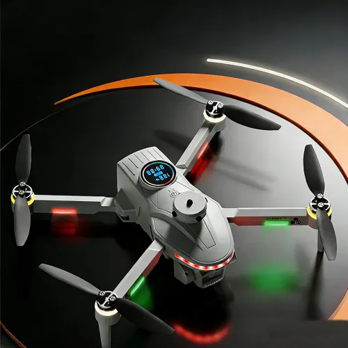 JJRC H139 PRO WiFi FPV with LCD Screen Controller HD Dual Camera Servo Gimbal 360 Obstacle Avoidance Brushless Foldable RC Drone Quadcopter RTF