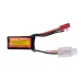 2Pcs ZOP Power 7.4V 300mAh 30C 2S LiPo Battery PH2.0 Plug for RC Drone