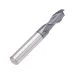 Drillpro 1-10mm HRC55 TiAlN 2 Flutes End Mill Cutter Tungsten Carbide Milling Cutter CNC Tool