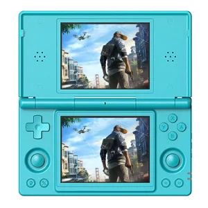 Basic version ANBERNIC RG DS Dual Screen Android 14 Handheld Game Console 4-Inch IPS Touchscreen 4000mAh Battery Multiplayer Retro Game Console Built-in Dual HiFi Stereo Speakers Six-axis Gyro Function