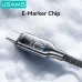 USAMS SJ750 100W Type-C to Type-C Cable PD Fast Charging Data Transmission Tinned Copper Core Line 1.2M Long for iPhone 16 16 Pro 15 15 Plus for Huawei Mate XT for Xiaomi 15pro