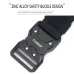 TUSH125cm Quick Release Tactical Belt Men Metal Buckle Nylon Elastic Girdle for Military Training Hiking Outdoor Work