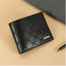 Retro Men's PU Leather Short Wallet Slim Bifold Purse Credit Card Holder Card Case Wallet Gifts For Men Card Holder Purse Men