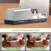 Household Automatic Multifunctional Quick Sharpener Electric Knife Sharpener 3-Stage System 15-20 Degrees Stainless Steel Kitchen Knive Sharpening Polishing