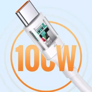 Ugreen US253 6A 100W USB2.0 to Type-C Cable Fast Charging Data Transmission Tinned Copper Core Line 1M Long for iPhone 16 16 Plus 16 Pro 15 ProMax for SAMSUNG Galaxy Z Fold7 for HUAWEI for OPPO for XIAOMI REDMI