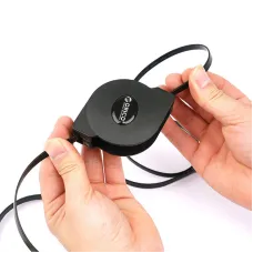 ORICO PUG-LGC6 2M Retractable Ethernet Cable Portable LAN Internet Network Cable 1000Mbps CAT-6 Network Cables for Laptop Router