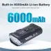 Astrolux BL04 Digital Bike Headlight 1600LM Dual Distance Beam 6000mAh Portable Power Bank Type-Charging Memory Mode Waterproof Bicycle Front Light for Electric Bike MTB Bike Flashlight