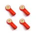 4PCS Metal M3 Aluminum Link Tie Rod End Ball Joint for 1/10 Crawler SCX10 D90 Racing RC Car Parts