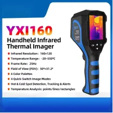 YXI160 Thermal Imaging Camera Handheld High Resolution Infrared Sensor 160x120 Wide Temperature Range Rechargeable Battery Long Working Time