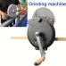 Knife Sharpener Hand-cranking Grinding Machine Sharpener Tool For Kitchen Knife Garden Tool Sharpener 6 Inches DIY Polishing Machine Tool Grinder