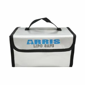 215*155*115mm Fire Retardant Portable Safety Fireproof Case Handbag Box LiPo Battery Bag for Lipo Battery Charger