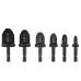 6PCS Repairing Set Air Conditioner Copper Tube Expander Swaging Tool Manual Copper Pipe Swage Too Expander Drill Bit Soft Copper tubing Tool bit with 1/4'' 3/8'' 1/2'' 5/8'' 3/4'' 7/8''Bits