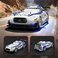 XJRC XJ-1997 RTR 1/16 2.4G 4WD Drift RC Car Mini Racing LED Light Remote Control High-Speed Motor On-Road Race Vehicle Model Boys Gifts Toys