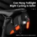 WESBIKING 1.2L Reflective Portable Hangable Tail Light Bike Bag Mini Ultralight Waterproof Riding Bag for MTB Road Cycling