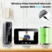 SY-30 Wireless Video Doorbell Intercom System 4 Inch Screen with 5000mAh Battery Night Vision PIR Motion Sensor