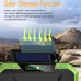 Portable Multifunctional Emergency Solar Hand Crank Radio 5000mAh Power Bank Cranker AM, FM, Compass, LEFlash Light Camping Radio Survival Kit Radio