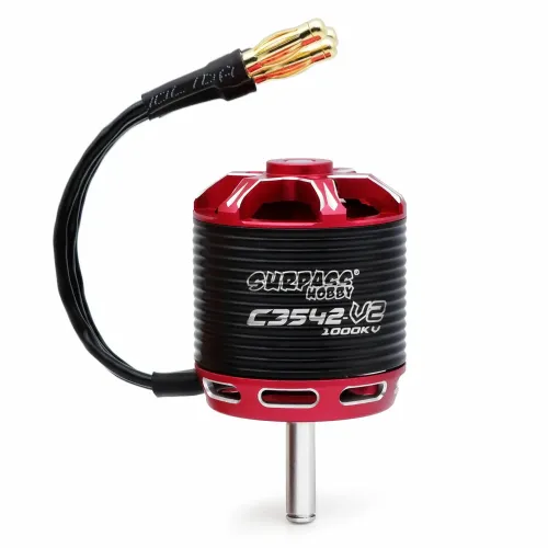 SURPASS-HOBBY C35 Series V2 C3542 1000KV/ 1250KV/ 1450KV Outrunner Brushless Motor 2-4S for RC Airplane