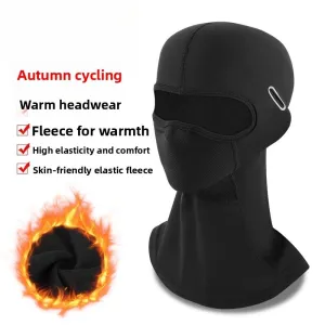 BENGGUO Windproof Thermal Headwear Breathable Fabric Fleece Neck Face Cover for Outdoor Winter Cycling Sports Cold Protection