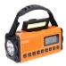 Portable Solar Hand Crank Radio AM FM NOAA Weather USB 10000mAh Charging LEFlashlight Power Bank Aste Lamp
