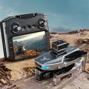 ZLL SG901 PRO & MAX GPS 5G WiFi FPV with 4.5inch LCD Screen Controller 720P HD Dual Camera Servo Gimbal 360 Obstacle Avoidance Brushless Foldable RC Drone Quadcopter RTF