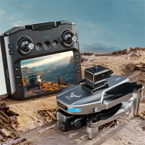 ZLL SG901 PRO & MAX GPS 5G WiFi FPV with 4.5inch LCD Screen Controller 720P HD Dual Camera Servo Gimbal 360 Obstacle Avoidance Brushless Foldable RC Drone Quadcopter RTF