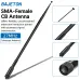 BAJETON CB05 CB Radio Antenna 27MHz Telescopic SMA Female High Gain Universal Antenna for Handheld Walkie Talkie Bajeton Radtel Bintolk Iradio