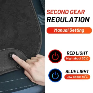 5V USB Heated Seat Cover Car Office Chair Electric Heating Car Seat Cushion Universal Winter Household Warm Seat Cushion