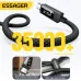 ESSAGER ES-X74 5A 100W Type-C to Type-C Digital Display Cable QC4.0/3.0 PD3.0 FCP Fast Charging Data Transmission Copper Core Line 0.25M/1M/2M Long for iPhone 17 17Pro Max 16 15 14 for Huawei Mate XTs for Xiaomi 17pro for OPPO for VIVO