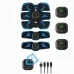 Abdominal Arm Muscle Training Stimulator Set EMElectrical Body Shape Trainer with LCDisplay Rechargeable Ab Belt Set