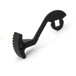 Transmitter CNC Aluminum Alloy Steering Wheel Trigger Adapter Handwheel One-Handed Control Adjustable Accessory for Flysky Noble NB4 NB4+ NB4 PRO Radio Transmitter