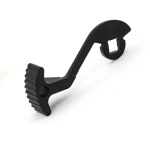 Transmitter CNC Aluminum Alloy Steering Wheel Trigger Adapter Handwheel One-Handed Control Adjustable Accessory for Flysky Noble NB4 NB4+ NB4 PRO Radio Transmitter