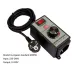 Adjustable Voltage Stabilizer Speed Controller AC 220V 4000W Precision Regulation LED Display Overload Protection Electric Tools Fans Heating Devices