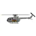 RC ERA C186S BO-105 2.4G 4CH 6-Axis Gyro 1:48 Scale Optical Flow Localization Altitude Hold Brushless Motor Flybarless RC Helicopter RTF