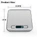 5KG/10KG Ultra-Accurate Stainless Steel LCD Kitchen Scale Digital Food Weighing Device with High Precision Tare Function and Multi Measurement Units for Diet Control Postal Use