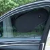 No Block View Car Side Window Sunshade Adjustable Foldable Heat Insulation Anti-glare Side Window Shade