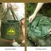 20L Collapsible Bucket Folding Large Capacity Leakproof Huge Loading Fishing Bucket Camping Water Bag Camping Supplies