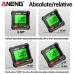 ANENG RN01 Digital Angle Gauge Magnetic Protractor Inclinometer 360 Degree Level Measurement Device LCD Display with Backlight Portable Design