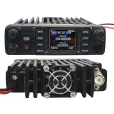Anytone AT-D578UV Plus VHF UHF Air Band Receive GPS APRS bluetooth PTT DMR Digital Repeater Function FM Mobile Radio AES256