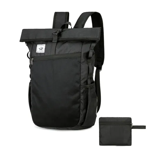 IPRee Ultralight Foldable Backpack Outdoor Travel Hiking Daypack Waterproof Leisure Climbing Camping Lightweight Backpack for Men Women School Sports Bag