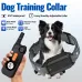 KT06 Electric Dog Training Collar with Remote Control Vibrator Pet Dog Bark Stop Shock Collar Beep Built-in Flashlight IPX7 Waterproof 2000FT Range USB Charging for All Sizes Dog Training Controller