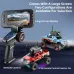 Wltoys 6407 6407-C RTR 1/64 2.4G 4WD Mini FPV RC Car Wifi Camera Monitor Photos Videos VR App Control Built In Gyro LED Light Cruise Control Desktop Micro 3 Speed Off-Road Full Proportional Vehicles Models Toys