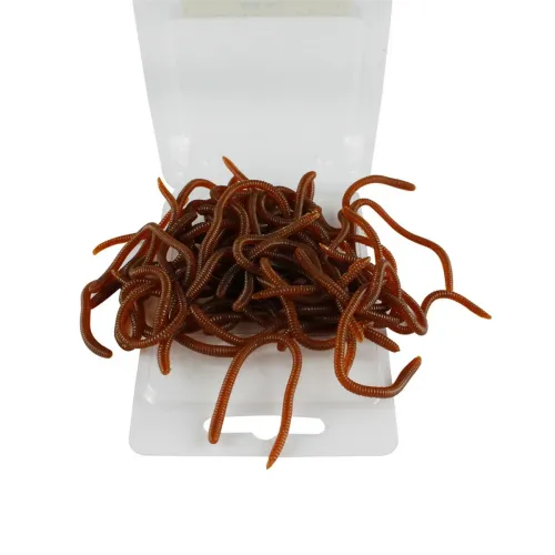 ZANLUR20/50 Pcs Fishing Lures Artificial Soft TPBaits Shrimp Bass Carp Fishing Tackle