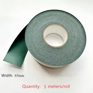 Highland Barley Paper Insulation Sticker 5 Meters Roll Heat Resistant Adhesive Backing 65mm Wide 0.2mm Thickness Lithium Battery Pack Protection
