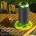 EBS-616 Portable bluetooth Speaker Dual 57mm Full-frequency Speakers RGB Light TWS 2000mAh TF Card Playback Outdoor Wireless Speakers with Lanyard