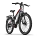 EDIRECT RANDRIDYG90B Black 48V 17AH 1000W Recommended Top Speed 25KM/H 27.5*2.4 Inch Electric Bicycle 80-90KM Mileage Range Max Load 120KG